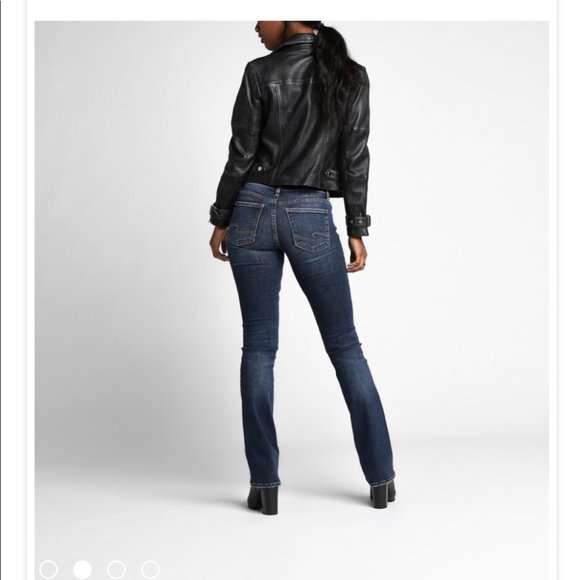 Silver Suki Mid Slim Bootcut Jeans Size 27 - Picture 8 of 8